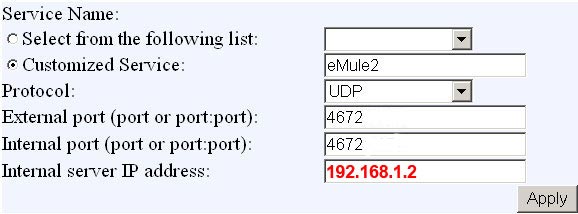 asuswl550 udp 4672